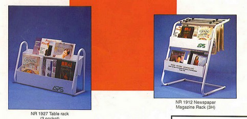 Newsletter Rack Fixed Newspaper Rack